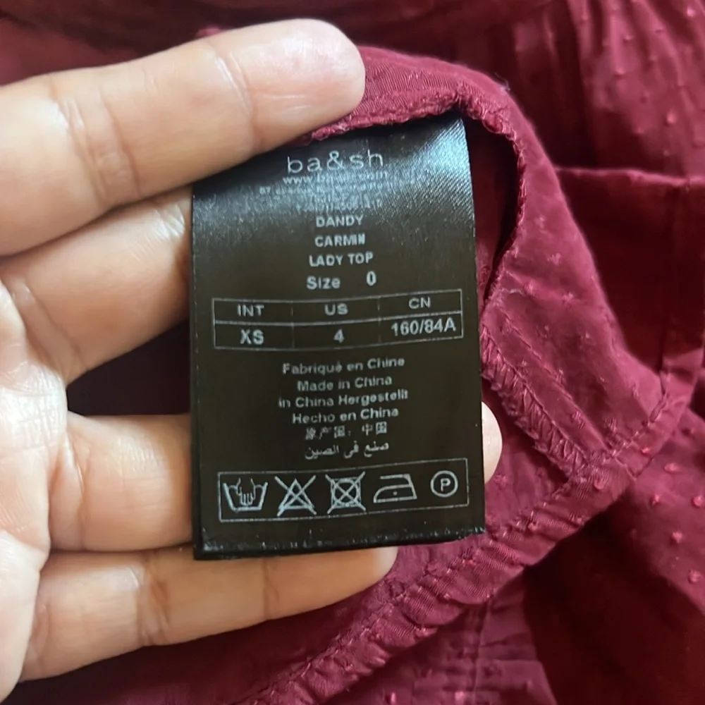 ba&sh polyester viscose